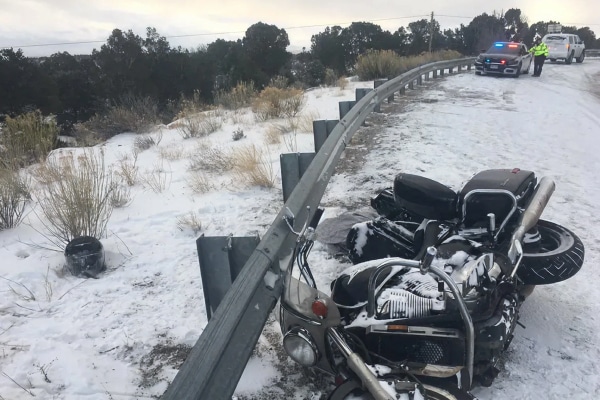 How Snow and Road Salt Contribute to Motorcycle Accidents in Utah